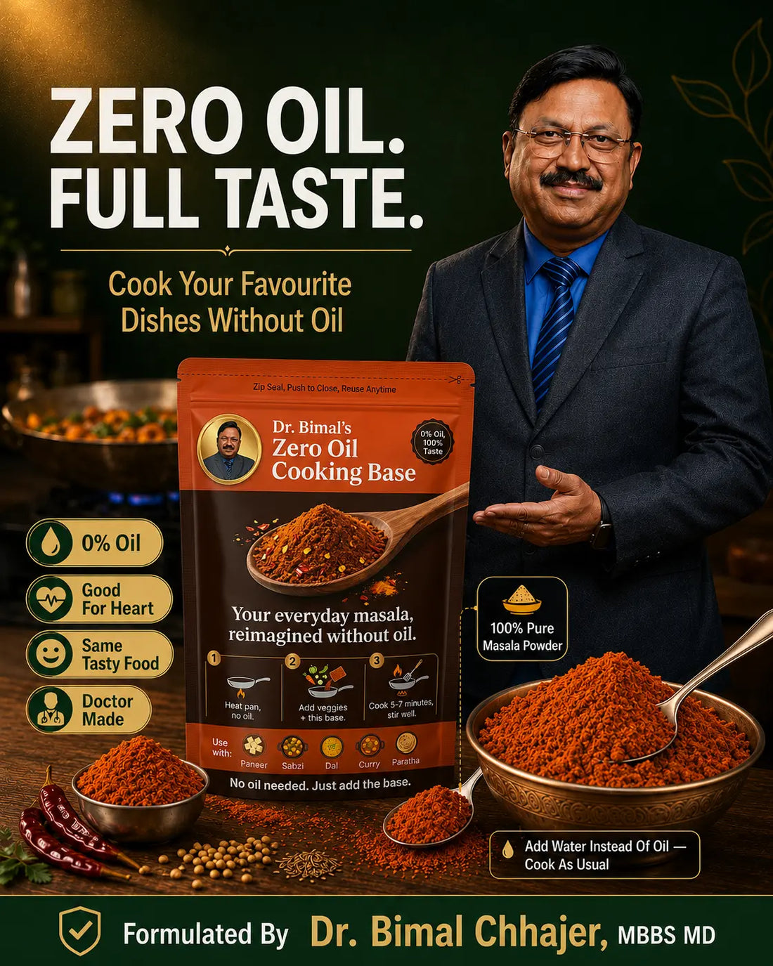 Dr. Bimal's Arjunprash, Chyawanprash without Ghee or Oil | 500g