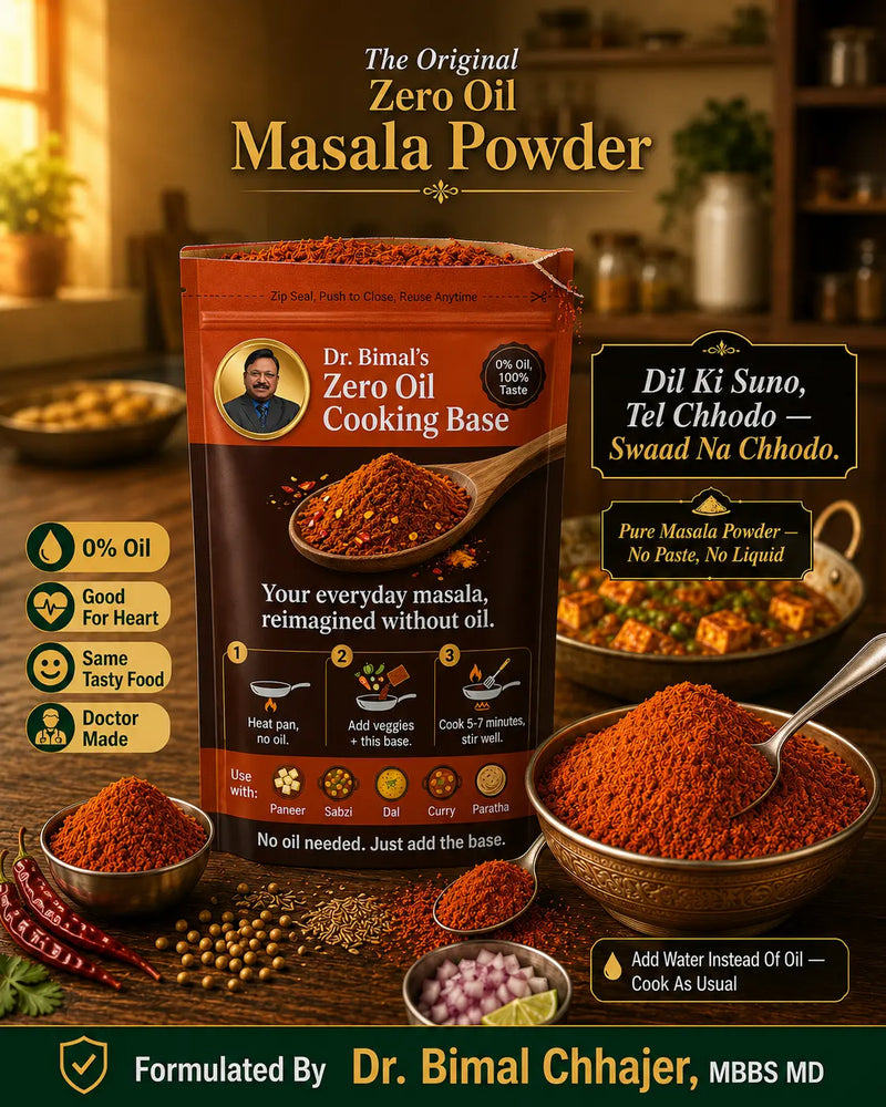 Dr. Bimal's Zero Oil Cooking Base Masala Powder | 300g Pack